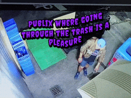 Publixwhere Going Through The Trash Is A Pleasure GIF