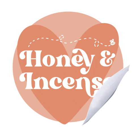 Honey Incense Sticker by Harbour Collective