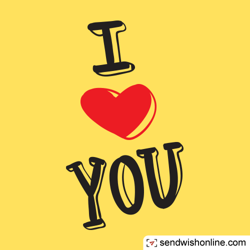 Happy Love You GIF by sendwishonline.com