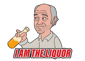 Jim Lahey Bubbles Sticker by Trailer Park Boys