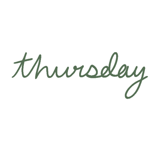Thursday Sticker