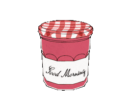 Good Morning Plant Sticker by BonneMaman_IT
