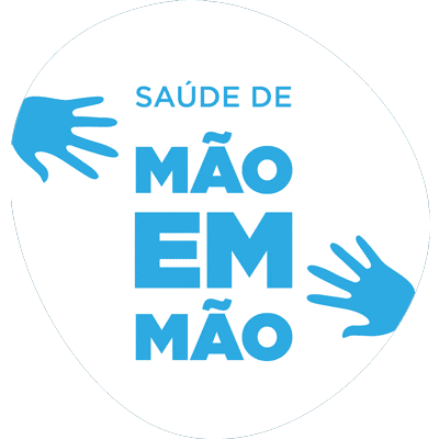 Mao Em Mao Sticker by Saúde de Mão em Mão