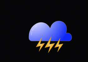 Raining Weather Forecast GIF