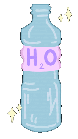 reginaawang drink blue water sparkle Sticker