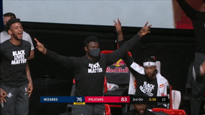 Excited New Orleans Pelicans GIF by NBA