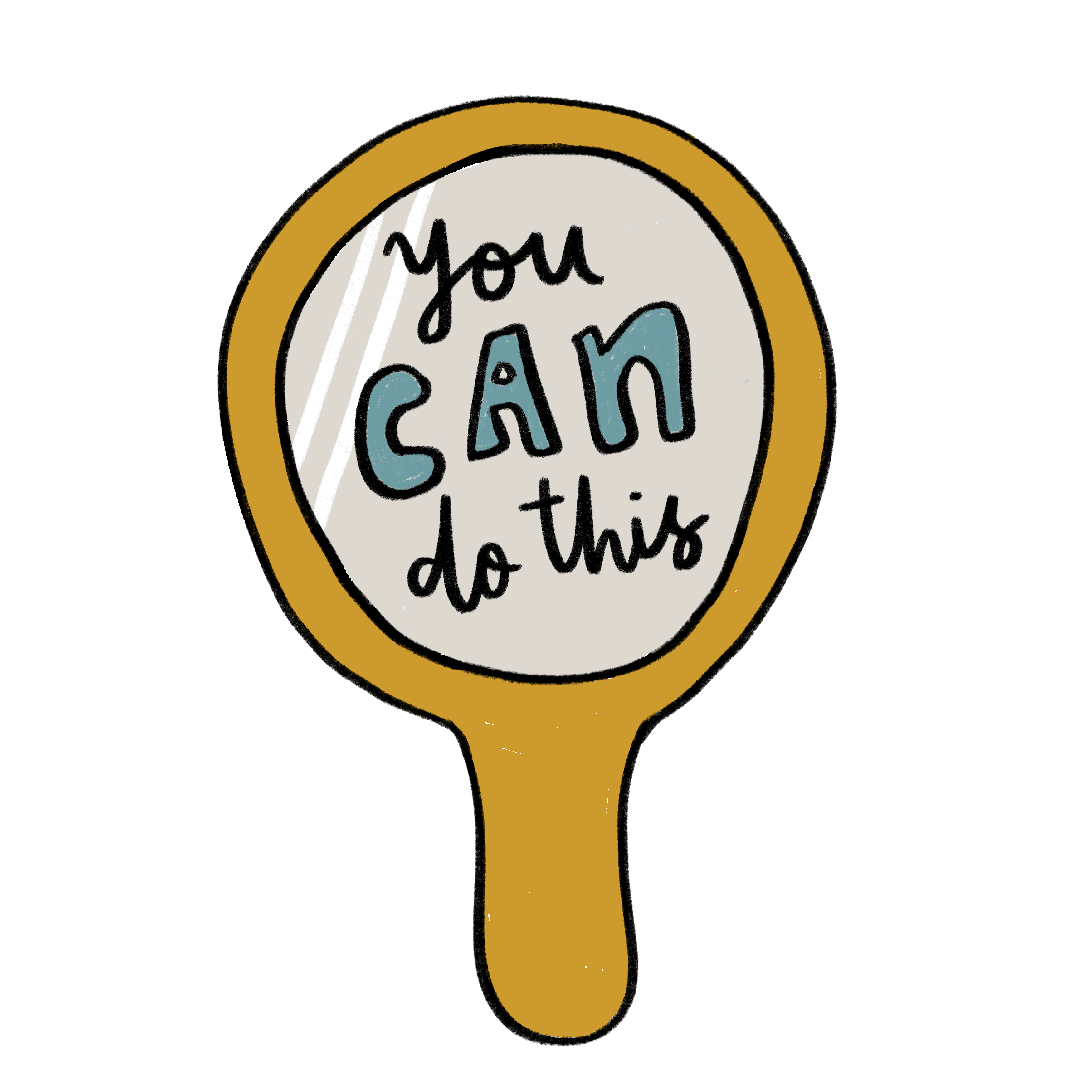 Motivation Mirror Sticker for iOS & Android | GIPHY