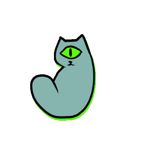 Cat Love Sticker