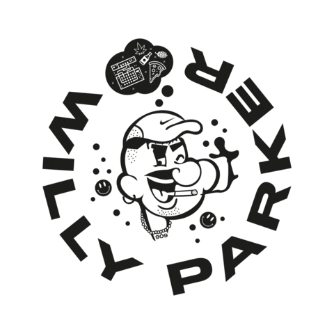Willy Parker Sticker
