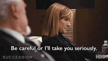 Serious Holly Hunter GIF by SuccessionHBO