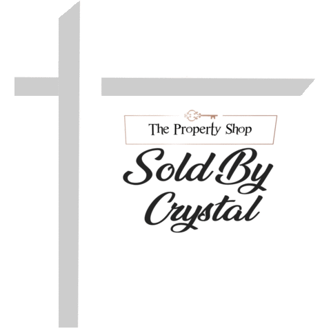 Sold By Crystal Sticker