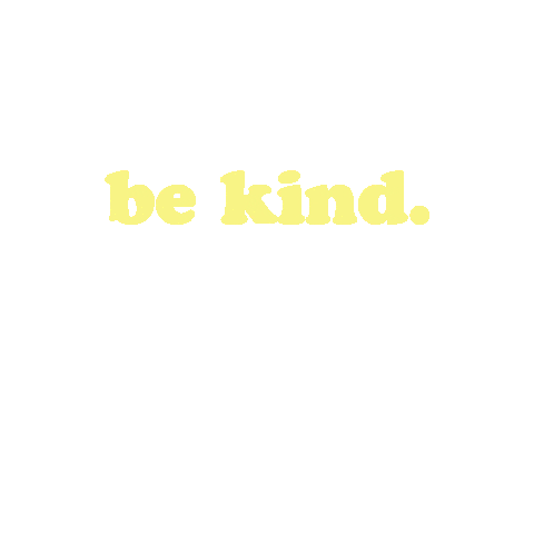 Be Kind Lovepeople Sticker by inspirenow.