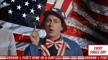 American Flag Canned Wine GIF by MANCANWINE