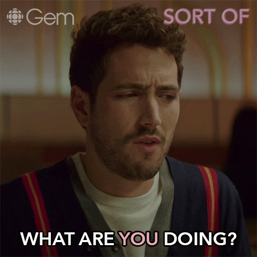 What Are You Doing Comedy GIF by CBC
