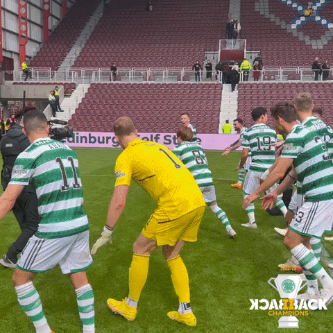 Jump Hoops GIF by Celtic Football Club