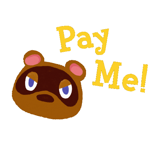 Angry Animal Crossing Sticker