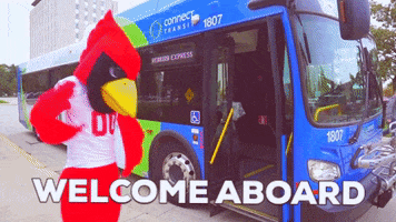 Welcome Aboard Illinois State GIF by Connect Transit