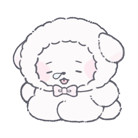 Sleepy Sheep Sticker
