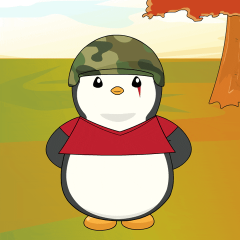 Pew Pew Penguin GIF by Pudgy Penguins