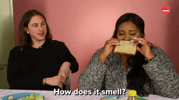 Smelling High School GIF by BuzzFeed