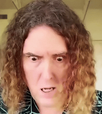 Weird Al Smile GIF