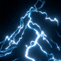 Glow Lightning Strike GIF by xponentialdesign