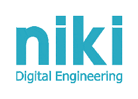 Niki Digital  Engineering Sticker