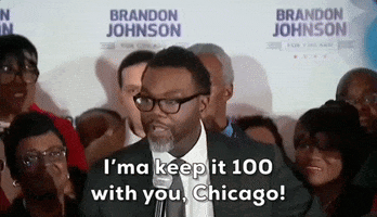 Chicago Brandon Johnson GIF by GIPHY News