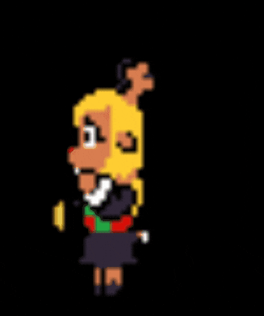 Scared Deltarune GIF