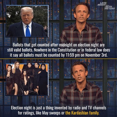 Voting Seth Meyers GIF by Late Night with Seth Meyers