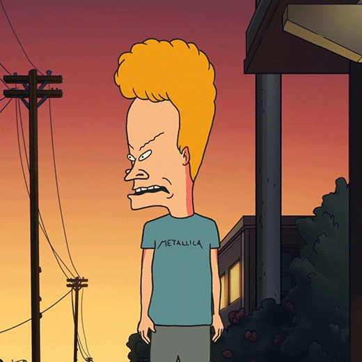 Walking Home Beavis And Butthead GIF by Paramount+
