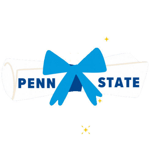 Penn State Diploma Sticker by Penn State College of the Liberal Arts