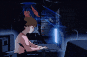 Serial Experiment Lain Sel GIF