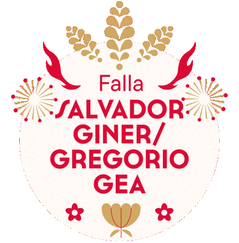 Salvador Falles Sticker by ayuntamientodemislata