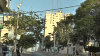 Tower Collapses Amid Israeli Airstrikes