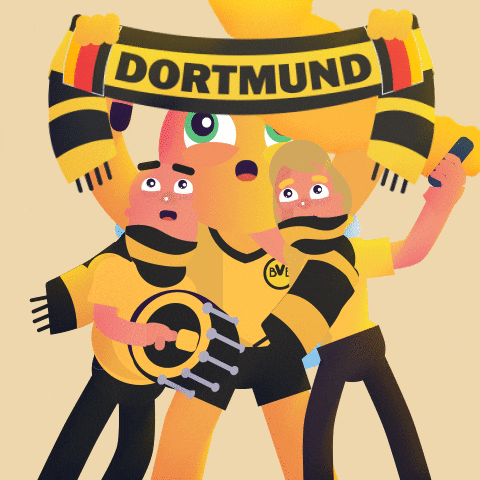 Borussia Dortmund GIF by Manne Nilsson