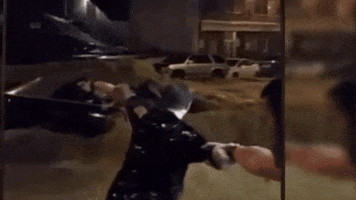 robbymontgomery #flood #ellicottcity #humanchain GIF