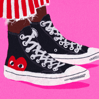 Fashion Converse GIF by alimacdoodle