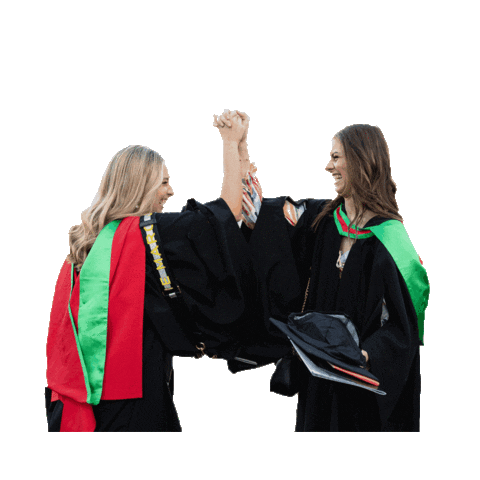 Graduation Celebrate Sticker by Charles Sturt University