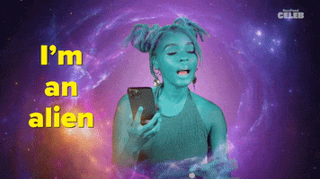 Outer Space Twitter GIF by BuzzFeed