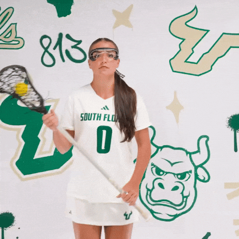 South Florida Lacrosse GIF by USF Athletics