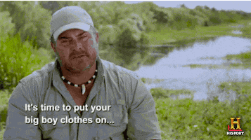 man history GIF by Swamp People