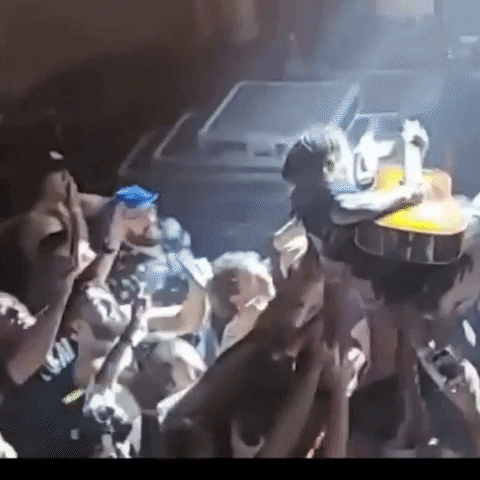Crowd Surf GIF by Billy Strings