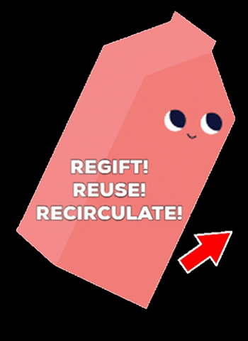 Reuse Regift GIF by Recylopedia.sg