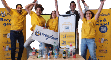 Happy Celebration GIF by Marina von RecycleMich