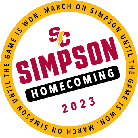 Homecoming Sticker by Simpson College
