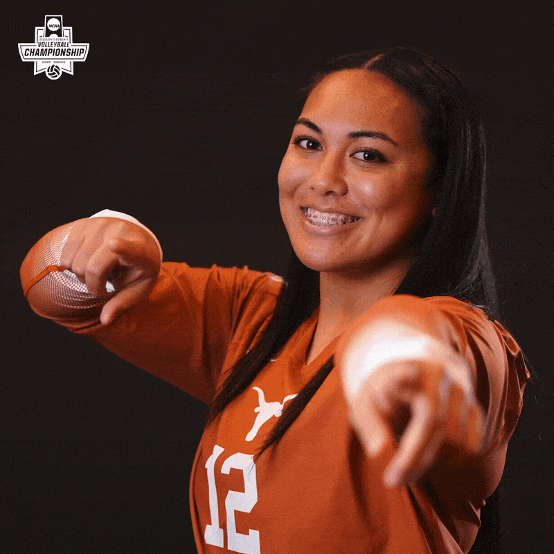 Texas Longhorns Volleyball GIF by NCAA Championships
