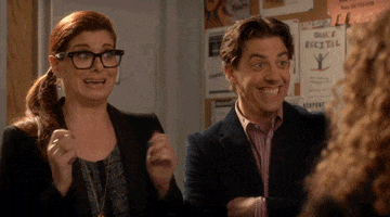 Excited Tom GIF