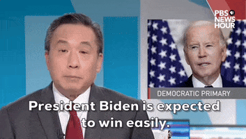 Joe Biden Politics GIF by PBS NewsHour