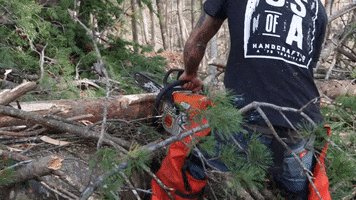 Chainsaw Heavy Equipment GIF by JC Property Professionals